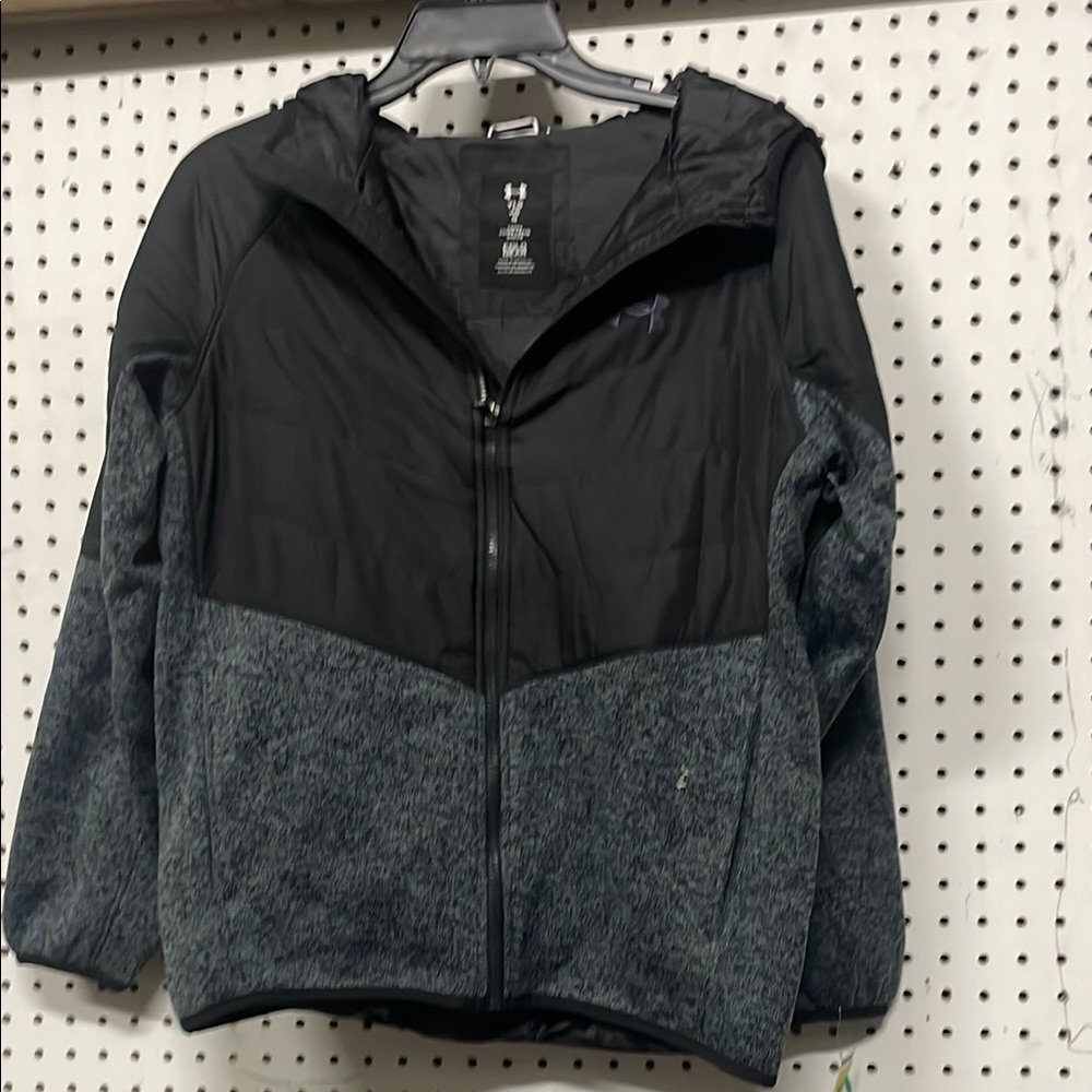 YLG Under Armour Two-Tone Hooded Jacket